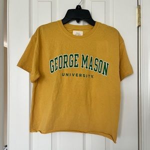 George Mason Cropped Tee, S